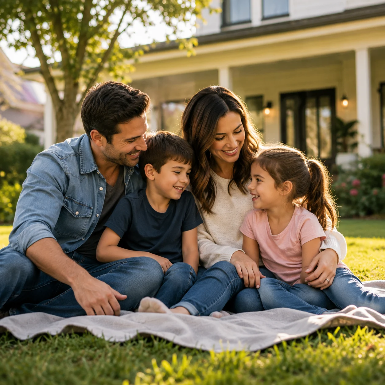 Family protected by life insurance in Tomball TX